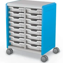Mooreco Compass H2 Counter Height Tray Storage Cabinets^ Counter-Height Storage|Tote & Bin Storage