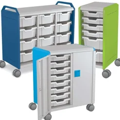 Mooreco Compass H2 Counter Height Tray Storage Cabinets^ Counter-Height Storage|Tote & Bin Storage