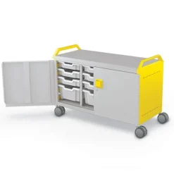 Mooreco Compass H1 Low Height Tray Storage Cabinets^ Tote & Bin Storage|Mobile Cabinets