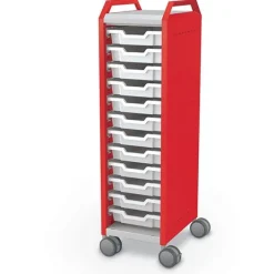 Mooreco Compass H3 Tall Height Tray Storage Cabinets^ Tote & Bin Storage|Mobile Cabinets