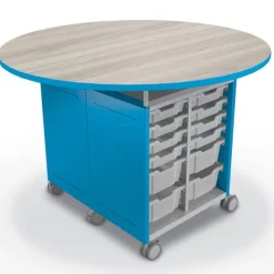 Mooreco Compass Island Round Cabinet - 42