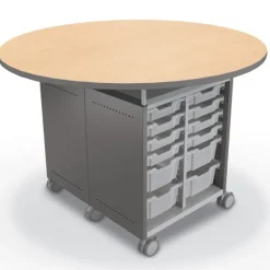Mooreco Compass Island Round Cabinet - 42