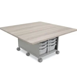 Mooreco Compass Island Square Cabinet - 29"H^ Makerspace & Shop