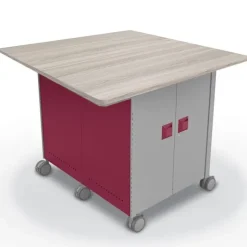 Mooreco Compass Island Square Cabinet - 42"H^ Makerspace & Shop