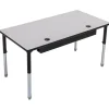 AmTab Computer Tables w/ Adjustable Legs^ Computer Lab