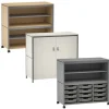 Smith System Constellate Double Low Cluster Classroom Storage Cabinets^ Mobile Cabinets|Robotics