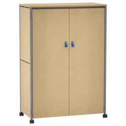 Smith System Constellate Double Mid Cluster Classroom Storage Cabinets^ Art Supply Cabinets|Mobile Cabinets