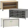 Smith System Constellate Low-Unit Storage Cabinets^ Art Supply Cabinets|Mobile Cabinets