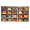 Wood Designs Contender Series 20 Cubby Storage^ Cubbies