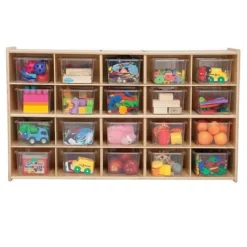 Wood Designs Contender Series 20 Cubby Storage^ Cubbies