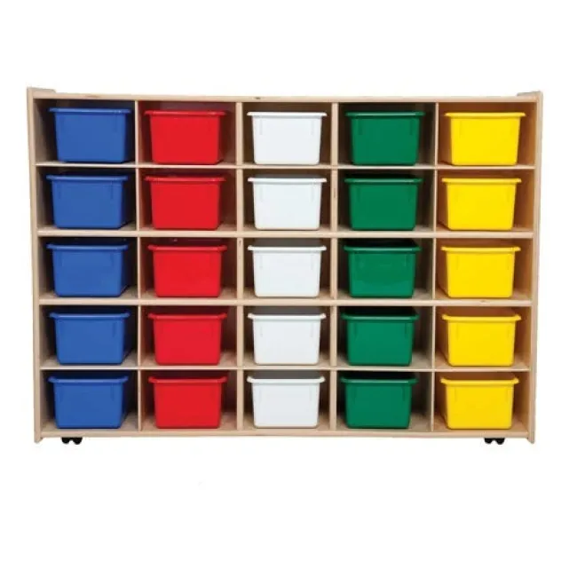 Wood Designs Contender Series 25 Cubby Storage^ Cubbies