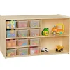 Wood Designs Contender Series Double Sided Mobile Storage System^ Cubbies