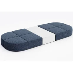 KFI Seating Conversa Collection 8-Seat Modular Lounge Seating & 2 Occasional Tables^ Soft Seating & Lounge