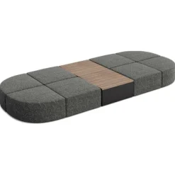 KFI Seating Conversa Collection 8-Seat Modular Lounge Seating & 2 Occasional Tables^ Soft Seating & Lounge