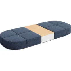KFI Seating Conversa Collection 8-Seat Modular Lounge Seating & 2 Occasional Tables^ Soft Seating & Lounge