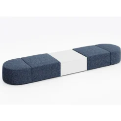 KFI Seating Conversa Collection 4-Seat Modular Lounge Seating & Occasional Table^ Soft Seating & Lounge