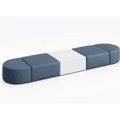 KFI Seating Conversa Collection 4-Seat Modular Lounge Seating & Occasional Table^ Soft Seating & Lounge