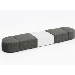 KFI Seating Conversa Collection 4-Seat Modular Lounge Seating & Occasional Table^ Soft Seating & Lounge