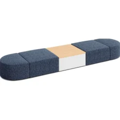 KFI Seating Conversa Collection 4-Seat Modular Lounge Seating & Occasional Table^ Soft Seating & Lounge
