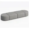 KFI Seating Conversa Collection 4-Seat Modular Lounge Seating^ Soft Seating & Lounge