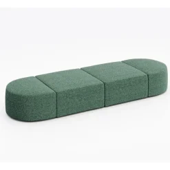 KFI Seating Conversa Collection 4-Seat Modular Lounge Seating^ Soft Seating & Lounge