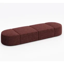 KFI Seating Conversa Collection 4-Seat Modular Lounge Seating^ Soft Seating & Lounge