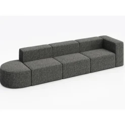 KFI Seating Conversa Collection 4-Seat Sofa^ Soft Seating & Lounge