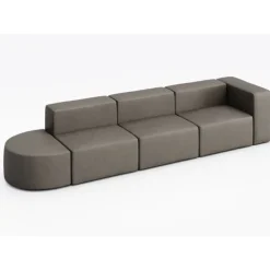 KFI Seating Conversa Collection 4-Seat Sofa^ Soft Seating & Lounge
