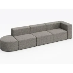 KFI Seating Conversa Collection 4-Seat Sofa^ Soft Seating & Lounge