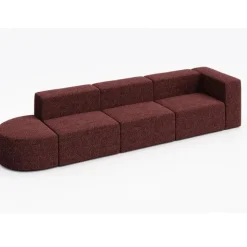 KFI Seating Conversa Collection 4-Seat Sofa^ Soft Seating & Lounge
