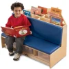 Jonti-Craft Corner Literacy Nook Couch^Kids Kids Chairs