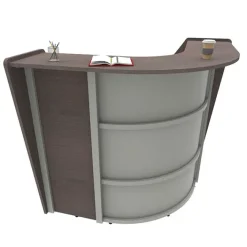 Linea Italia Corner Reception Desk^ Reception Desks