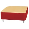 Mooreco Corner Reception Table with Laminate Top^ Soft Seating|Waiting & Reception