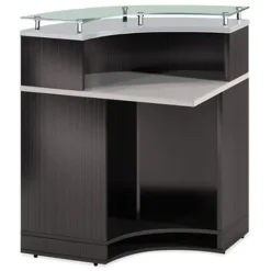 OfficeSource Cosmo Collection Curved Reception Typical (2-Unit)^ Reception Desks