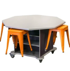 CEF Creation Cube Storage Tables^ Makerspace & Shop|Art Tables