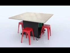 CEF Creation Cube Storage Tables^ Makerspace & Shop|Art Tables
