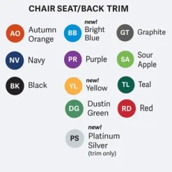 Mahar Creative Colors Stack Chair (14'' H - K-2nd)^Kids Kids Chairs
