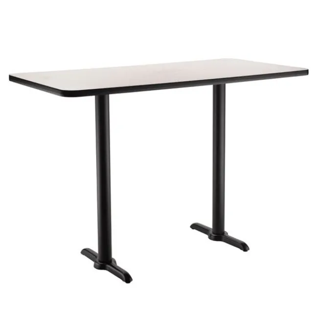 National Public Seating CT Series Rectangle Bar Height Cafe Tables^ Cafe Tables|Café
