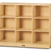 Jonti-Craft 9 Cubbie Large Mobile Storage Unit w/o Tubs^ Cubbies
