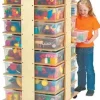 Jonti-Craft 32 Cubbie Tower^ Tote & Bin Storage|Cubbies