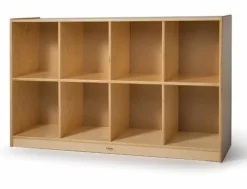 Whitney Brothers 8 Cubby Backpack Storage Unit^ Tote & Bin Storage|Cubbies