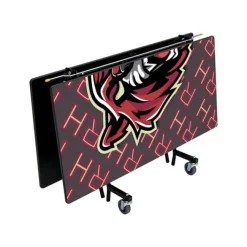 AmTab Customizable Mobile Cafeteria Table - 48'' Square^ New- Custom Logo Cafeteria Tables