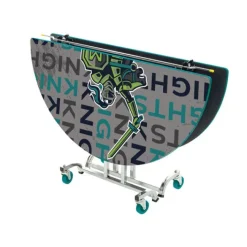 AmTab Customizable Mobile Cafeteria Table - 48'' Round^ New- Custom Logo Cafeteria Tables