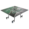 AmTab Customizable Mobile Cafeteria Table - 60'' Square^ New- Custom Logo Cafeteria Tables
