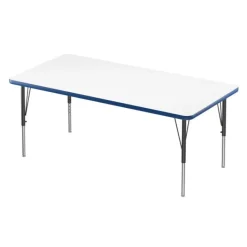 Correll Deluxe Dry Erase Activity Table & Classic Student Chair Packages (30