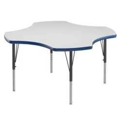 Correll Deluxe Dry Erase Activity Table & Classic Student Chair Packages (48