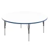 Correll Deluxe Dry Erase Activity Table & Classic Student Chair Packages (60" Round - 1 Table & 6 Chairs)^ Activity Tables & Chairs|Activity Table & Chair Packages