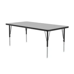 Correll Deluxe HPL Activity Table & Classroom Student Chair Package (36