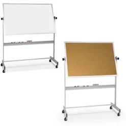 Best-Rite Deluxe Reversible Boards (4' x 6')^ Mobile Reversible Boards