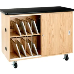 Diversified Spaces Mobile Laptop Recharging Station^ Lab Storage|Science Storage